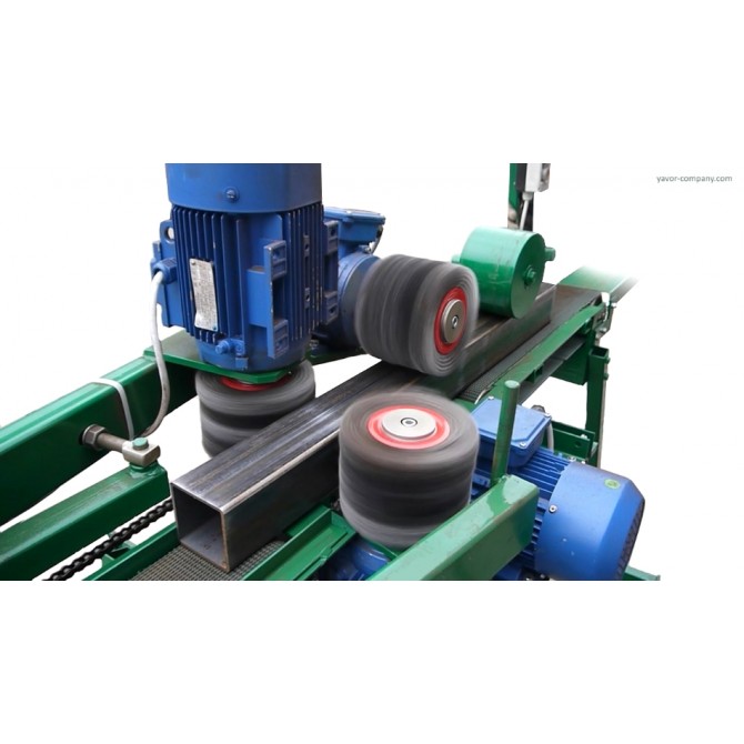 Шліфувальний верстат для очищення труб від ржавчини